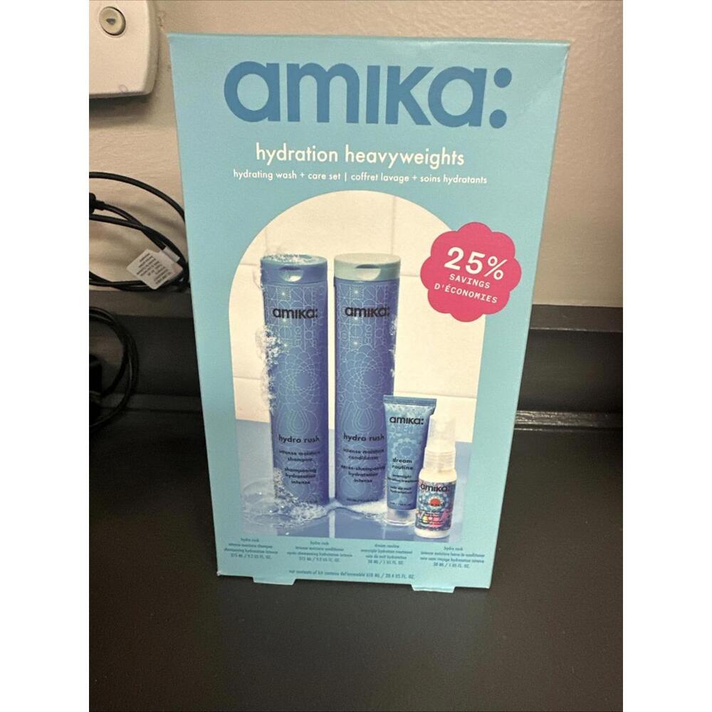 Amika Hydration Heavyweights Hydrating Wash + Care Set #380
